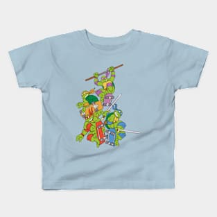 Cowabunga time Kids T-Shirt